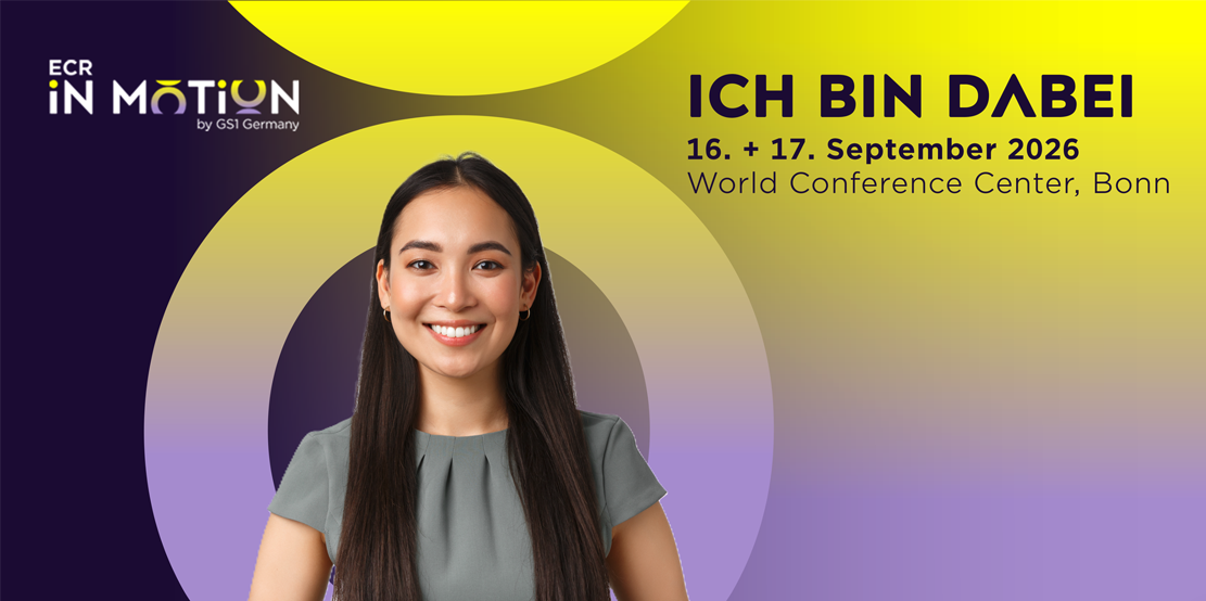 Foto einer jungen Frau als Beispiel für das ECR iN MOTiON Meetme-Banner 2026