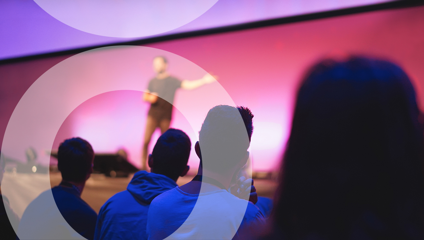 Speaker auf einer B2B Convention