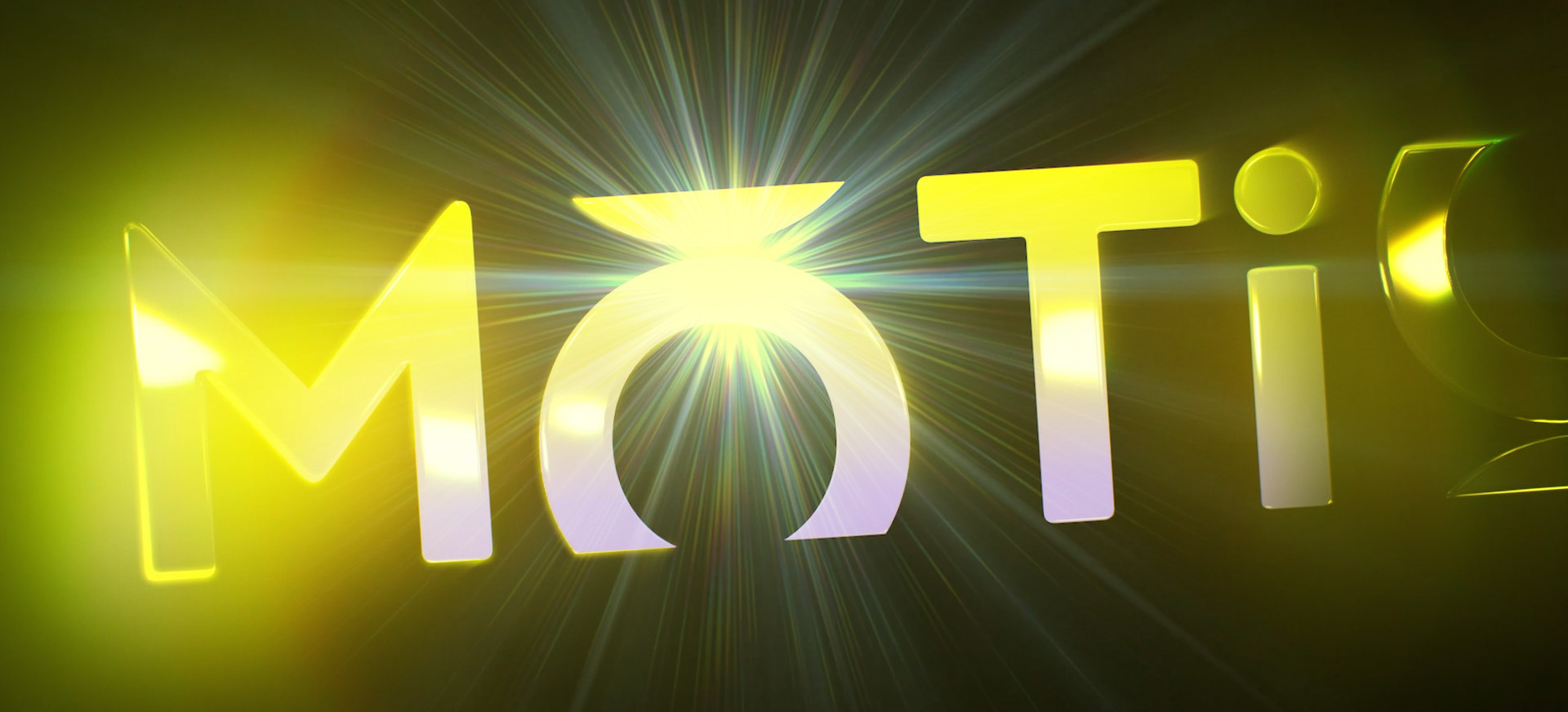 Eine Typografiedarstellung als Logo für ECR iN MOTiON