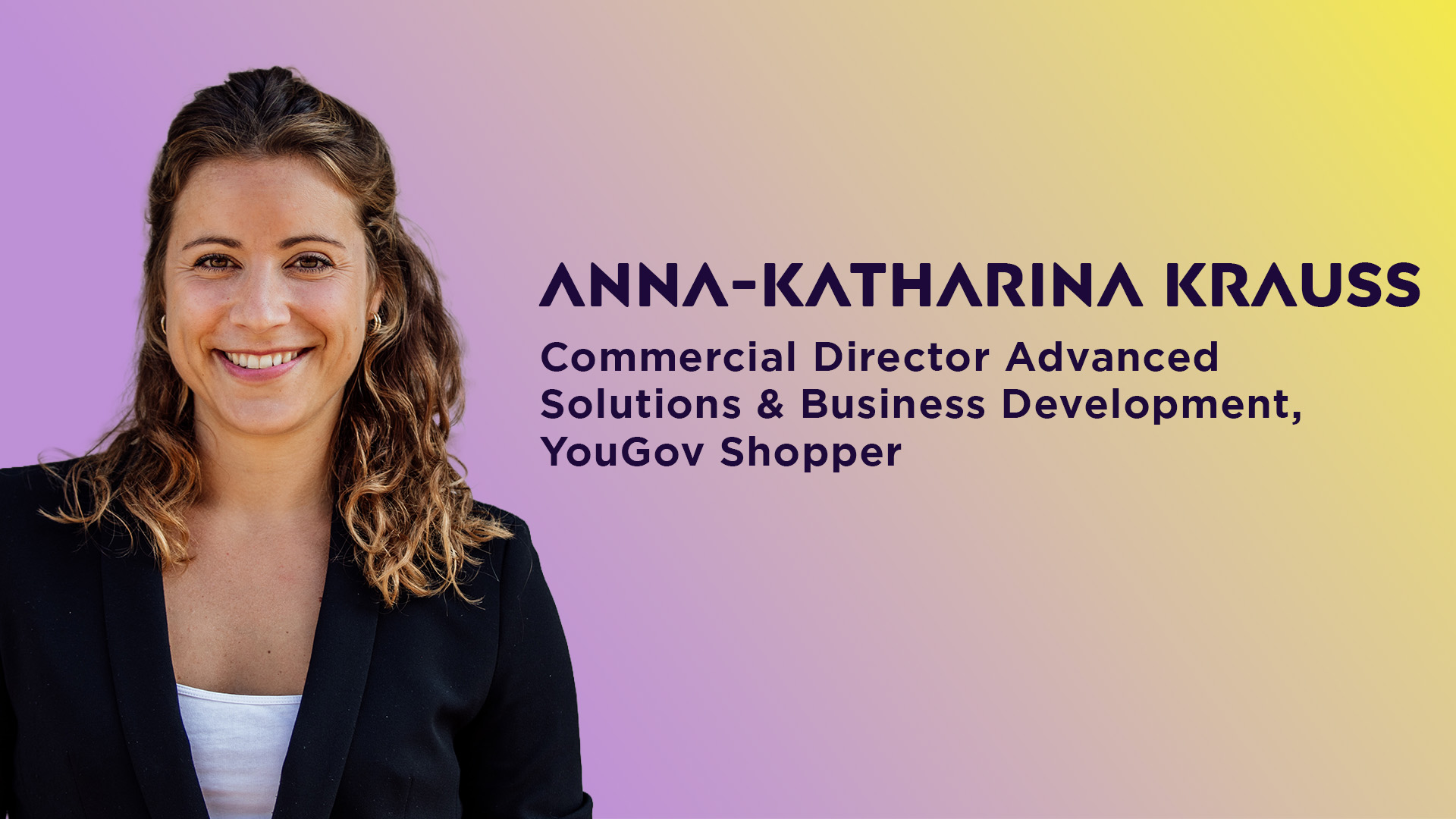 Speakerin Anna-Katharina Krauss für ECR iN MOTiON